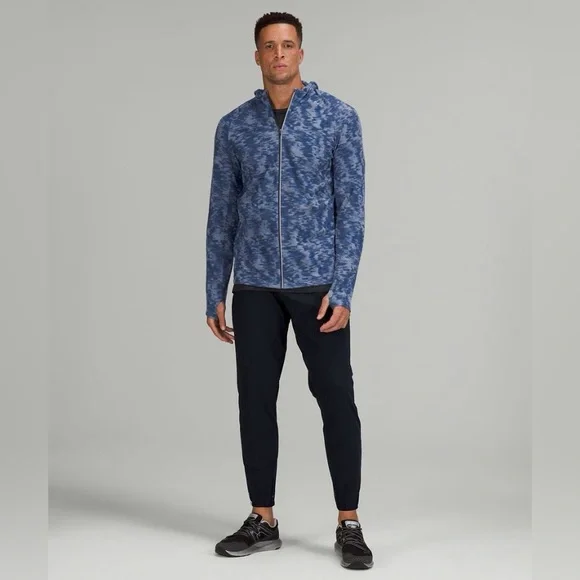 Lululemon men’s Surge Warm Full zip Running Fleece Jacket size medium running - Picture 2 of 11